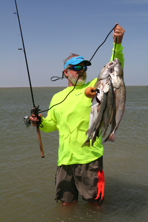 The ABC's of wading the surf for trout and reds along Matagorda Island By  Capt. Robert Sloan : Dolphin Talk