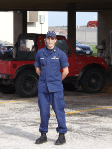 Matthew J. Hernandez, Petty Officer First Class was an excellent guide for my visit to the Coast Guard Station.