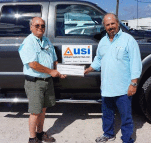 The Port O’Connor Chamber of Commerce thanks Terry Ruddick of Urban Surveying for being a “Sky Rocket” Sponsor of the 4th of July Fireworks Show.