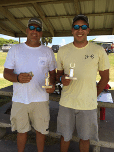 Third Place Horse Shoes Clay Sparks and Derek Sparks