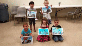 Four and five-year-old Artists