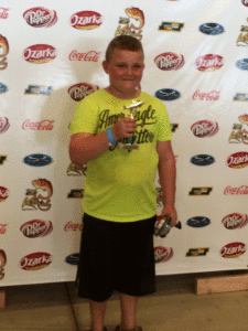 Congratulations, Christopher Richter! 2nd place Biggest Red in age group 7-9 Speedy Stop Kids Fishing Tournament
