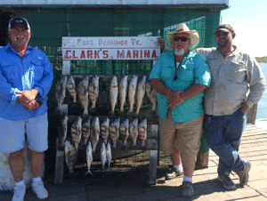 The Carpenter family with their catch on October 4th. - Capt. RJ Shelly