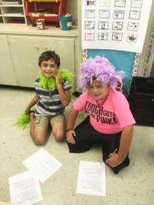 B.O.A.S. at Port O’Connor School: Justice Epley (on left- 3rd Grade) and Carter Clark (on right - 5th Grade) 