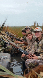 Young Guns filling their straps. -Capt. Jeff Larson