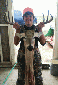 Gavin Gosnell shot this big buck on December 29, Gavin’s 15th birthday. He was participating in the Youth Hunt on Matagorda Island.