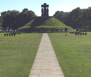 La Cambe German Cemetery in Normandy