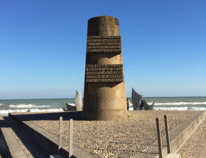 Monument at Omaha Beach