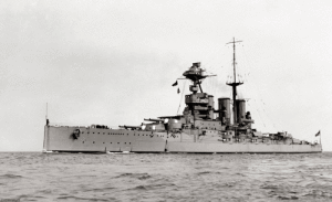 British Battlecruiser HMS Tiger 
