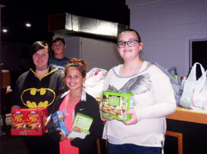 Pictured left to right: Justin Munsch, Shelby Rodgers, McKenna Guevara, and Tarah Munsch. 