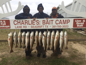 These guys from Austin enjoyed a great trip fishing with Ranier Brigham.