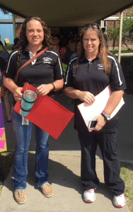 Misty Richter (left) and Jenny O’Neill of Port O’Connor School