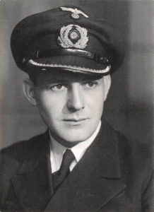 German Submarine U-171 Captain Oblt. Gunther Pfeffer -Picture from the author’s collection