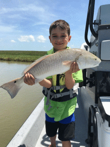 Cade Kuykendall and Luke Kuykendall have been enjoying a great redfish bite lately in Port O’Connor.