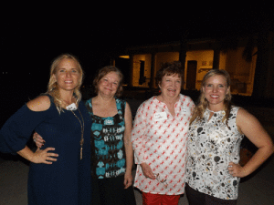 Karie Skalak, Nancy Pomykal, Lynn Luster, Kacie Skalak “Proud to be Port O’Connor Women”