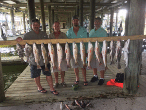 Had a great time with these guys on a recent morning trip out to the Jetties with Capt. Ron Arlitt of Scales and Tales Guide Service of Port O Connor. Nice box of reds, drum and mangrove snapper were caught for the upcoming fish fry.   Scales and Tales Guide Service 361-564-0958