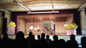  Senior and Junior Intercoastal 4-H club members performed a Classroom Comedy skit at the Calhoun County 4-H Roundup. The group practiced weekly for a month before performing for a packed audience at the Extension Office auditorium on Monday, March 5. Cast (left to right): Antonio Gloria (5th grade); Rylie Ragusin (5th grade); Brooklyn Redmond (9th grade); McKenna Guevara (5th grade); (Not pictured): Elanah Sanchez -Roxanne Ochoa 