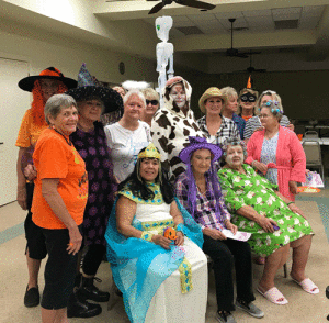BUNCO! The POC Bunco gals had a “Spooktacular” time at their annual Halloween party! Bunco is held the 1st Tuesday of every month at 7:00 p.m. at the Community Center. Everyone is welcome. $5.00 gets you great camaraderie, refreshments, and lots of fun! -Alane Haardt