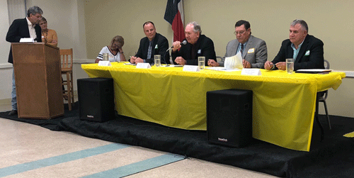 L->R: Dr. Bill Harvey, Darla Parker, David Thomas, Richard Meyer, Gary Reese, Allen Tippit