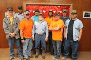 Seadrift City Crews What makes a community special are the people who work in it! Working hard to make Seadrift what it is today are its city crews. Thank you, guys, for all that you do! 		-Tanya DeForest 	Front row (L to R) Terrell Jones, Robert Bryant, Terry Maddux, Joe Lopez, Draven Adame 	Back row (L to R) Dusty Youngblood, Josh Jeter, Albaro Torres, Larry Green			  -Photo by Kenneth Reese