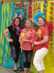 Pretty Port O’Connor Ladies! Part of the large group who gathered for a Luaua on April 13 to celebrate 7 years since the establishment of the “Proud to be a Port O’Connor Woman” Facebook group. T. Harrington photo