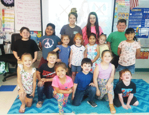 Mrs. Shirhall’s Kindergarten Class at Seadrift School