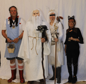 Adult POC Costume Contest Winners: Russell Pagel, JJ & Sandy Ault, Debbie Fitzgerald