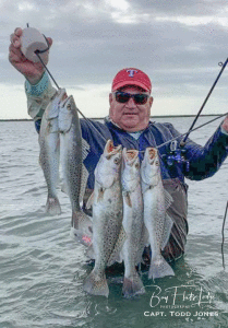 Another Nice Stringer! -Capt. Todd Jones, Bay Flats Lodge