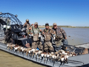 Still following the Central Flyway south of the Border. -Capt. Jeff Larson