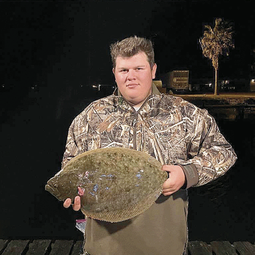 That’s a Nice Flounder! Clayton Wadley