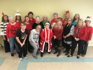 Service Club members at their Christmas party