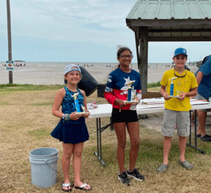 Winners, ages 9-12: Biggest Fish Morgan Butler 23 inch fish Smallest Fish Carrigan Pohler 2 1/2 inch Fish Most Fish Marshal Plummor 32 Total Fish 