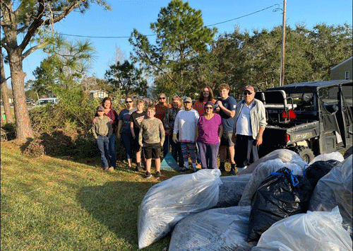 POC Intercoastal 4H and Port O’ Connor Cemetery Association teamed up to do some cleaning at the cemetery last month. If you have loved ones interred at the cemetery, or plan for it to be your final resting place, consider becoming involved with the Association. Call 361-920-2322 for information.
