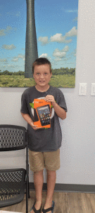 Hayden Dean was the lucky winner of this “Amazon Kindle Fire” in the drawing held by the “Friends of the POC Library” at their final Children’s Program for the 2021/2022 school year!! The Friends’ monthly Children’s Programs will resume in September of 2022!!! All children are welcome!!