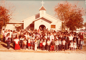 Fr. Vinccent Verderame and Parishioners during the 1980’s