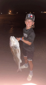 Caught at the end of the Port O’Connor Pier Blue McLean