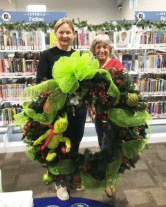 Ursula Price & Martha Gonzales, Wreath-Maker Extraordinaire 