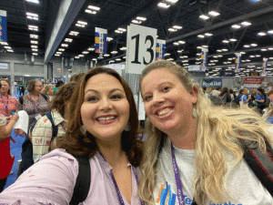 POC Librarians, Michelle Marlin and Margaret Claiborne, would like to thank the Friends of the Library for sponsoring their first ever Texas Library Association conference in Austin, Texas. They learned a lot of great information and as a bonus, brought a lot of newly released books for the POC library! 