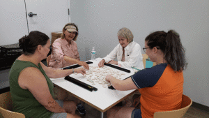 (L-R: Darla Miles, Ursula Price, Nancy Ladshaw and Kaleigh McCauley) 