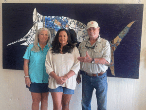 Xandra Ann Mapp, Liz Hewitt and Sam Caldwell will offer their unique approaches to coastal art at Xandra’s new studio and gallery in Port O’Connor