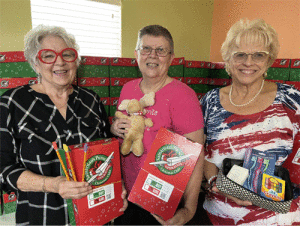 Diane Cooley, Debbie Michalek and JoAnn Haynes