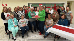 Bunco-group-donation