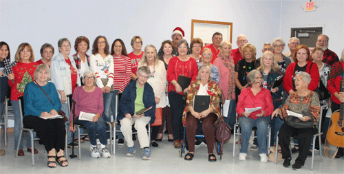 Seadrift Community Choir at the Seadrift Christmas Celebration