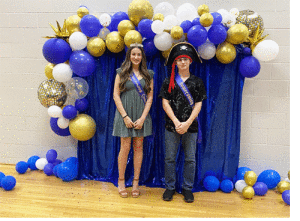 2024 Seadrift Homecoming Queen & King -8th graders Payten Rivera & Tyler Saylors