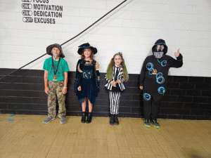 4th Grade Isaac Striedel, Ava Adams, Rainy Ragusin, Jacob Stryker