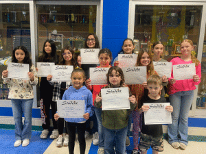 Character Trait - Responsibility Back row left to right:  Yarexzia Analdua, Andrea Jaramillo-Vazquez, Isaiah Ochoa, Phoenix Gordillo, Brooklyn Russell and Brileigh Phillips. Middle row left to right: Huntley Galloway, Frances Odell and Laykenn Green. Front row left to right: Kynslee Lujan, Milam Martin and Brody Tanton.  Not pictured: Colton Zeine